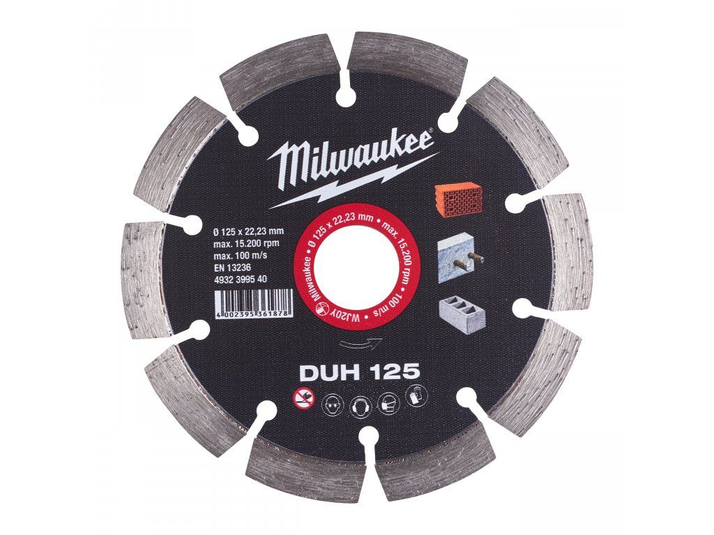 Milwaukee diamantový kotouč DUH 125 mm