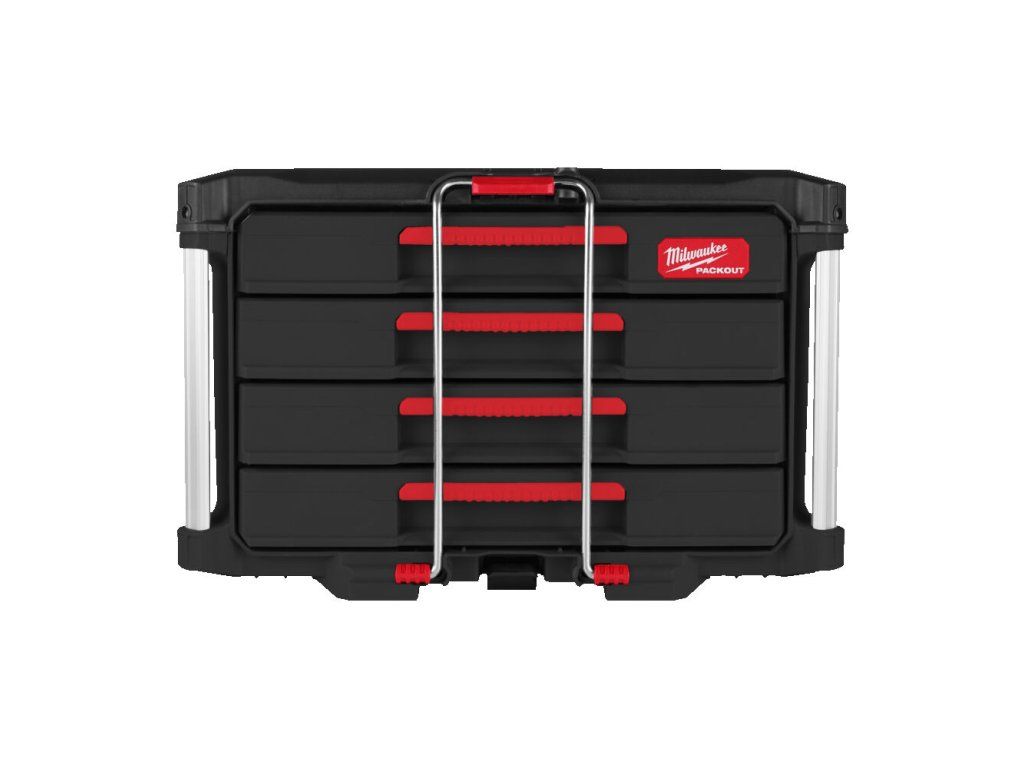 Milwaukee PACKOUT box se 4 zásuvkami