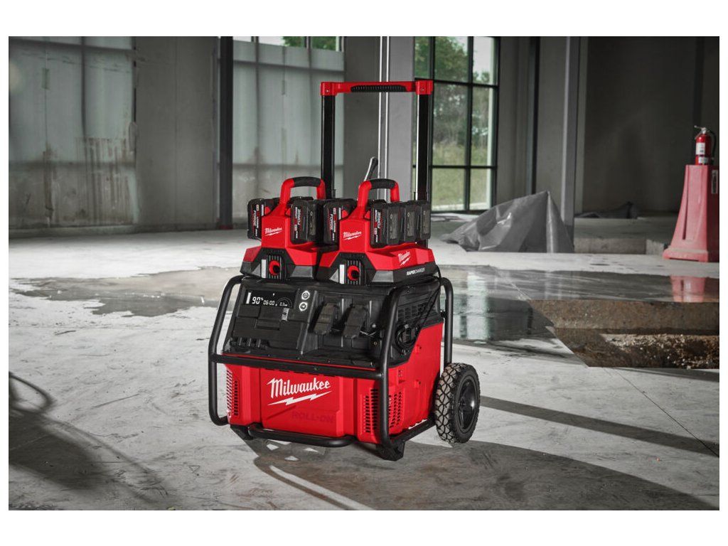 Milwaukee ROLL-ON na stavbě